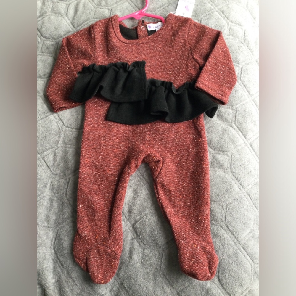 NWT baby girl outfit one piece 6 months